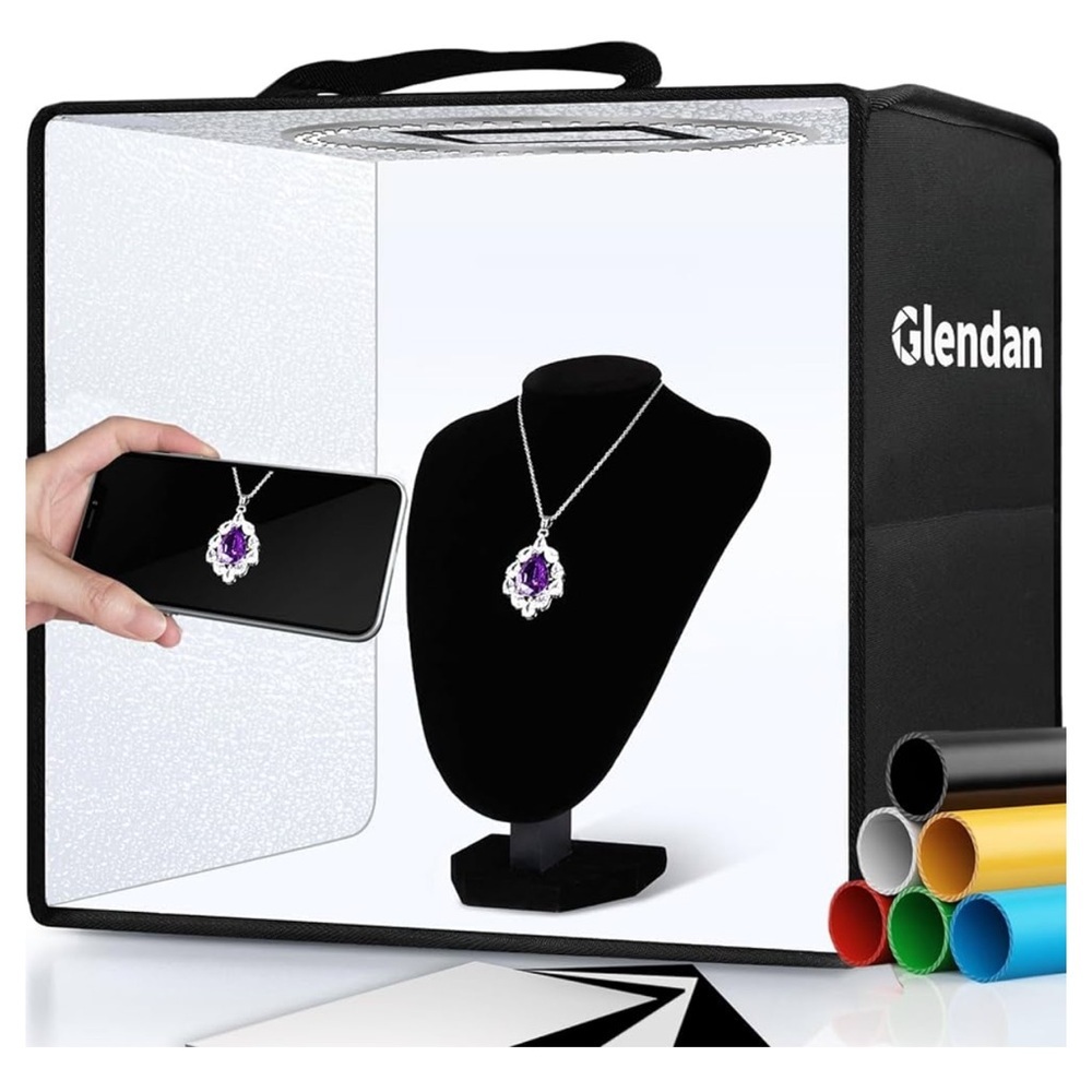 Portable Photo Studio Light Box 12"x12"